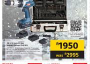 Ryobi 18V 13mm Li-Ion Impact Driver Drill Kit CLD-1860K