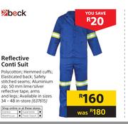 Beck Reflective Conti Suit
