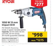 Ryobi 1050W 13mm Impact Drill PD-1053VR