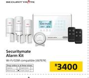Securitymate Alarm Kit Wi-Fi/GSM Compatible