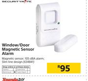 Securitymate Window/ Door Magnetic Sensor Alarm