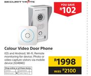 Securitymate Colour Video Door Phone