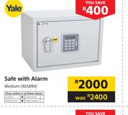 Yale Safe With Alarm Medium