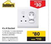 Builders 4x4 Socket