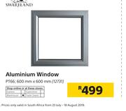 Aluminium Window 600mm X 600mm PT66