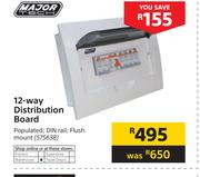 Major Tech 12-Way Distribution Board