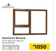 Aluminium Window 1200mm X900mm PT129