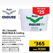 Duram 10Ltr Smooth Matt Wall & Ceilings