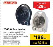 Goldair 2000W Fan Heater