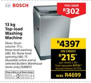 Bosch 13Kg Top Load Washing Machine