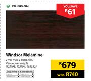 PG Bison Windsor Melamine-2750mm x 1830mm