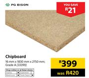 PG Bison Chipboard-16mm x 1830mm x 2750mm