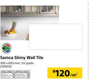 Samca Shiny Wall Tile-300 x 600mm Per Sqm