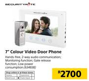 Securitymate 7" Colour Video Door Phone