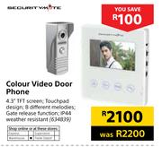 Securitymate Colour Video Door Phone