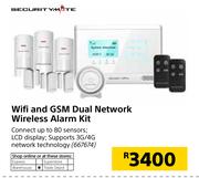 Securitymate Wifi And GSM Dual Network Wireless Alarm Kit