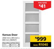 Kansas Door 2032mm x 813mm x 400mm