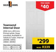 Solid Doors Townsend Internal Door 2032mm x 813mm 