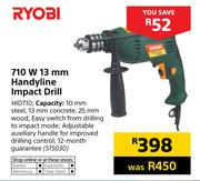 Ryobi 710W 13mm Handyline Impact Drill HID710