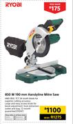Ryobi 850W 190mm Handyline Mitre Saw HMS-850