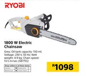 Ryobi 1800W Electric Chainsaw