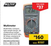 Major Tech Multimeter