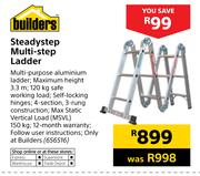 Builders Steadystep Multi-Step Ladder