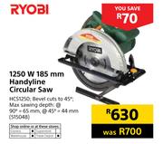 Ryobi 1250W 185mm Handyline Circular Saw HCS1250