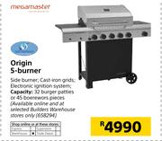 Megamaster Origin 5-Burner