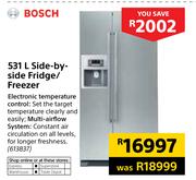 Bosch 531Ltr Side By Side Fridge/Freezer