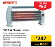 Goldair 1800W Electric Heater