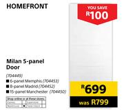 Homefront Milan 5 Panel Door