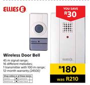 2Ellies Wireless Door Bell