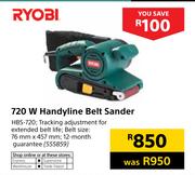 Ryobi 720W Handyline Belt Sander HBS-720