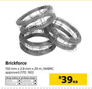 Brickforce 150mm x 2.8mm x 20m NHBRC Approved-Each