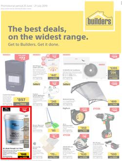 Builders Superstore KZN : The Best Deals On The Widest Range (25 Jun - 21 Jul 2019), page 1