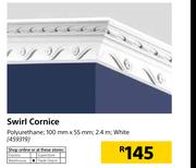 Swirl Cornice