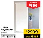 2 Sides Royal Slider