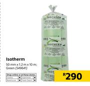 Isotherm 135mm x 1.2m x 5m Green