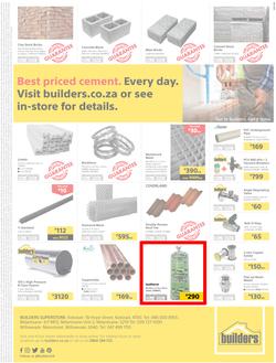 Builders Superstore KZN : The Best Deals On The Widest Range (25 Jun - 21 Jul 2019), page 16