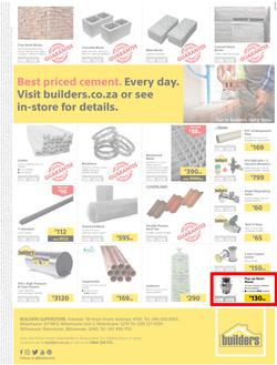 Builders Superstore KZN : The Best Deals On The Widest Range (25 Jun - 21 Jul 2019), page 16