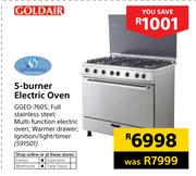 Goldair 5-Burner Electric Oven GGEO-7605