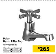 Polar Basin Pillar Tap 15mm