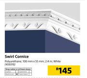 Swirl Cornice