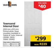 Solid Doors Townsend Internal Door-2032mm x 813mm