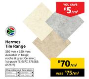 Hermes Tile Range 350mmx350mm-Per Sqm