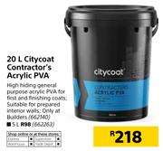 Citycoat 5L Contractor's Acrylic PVA