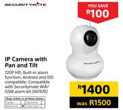 Securitymate IP Camera With Pan And Tilt