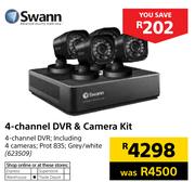Swann 4-Channel DVR & Camera Kit
