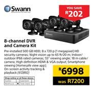 Swann 8-Channel DVR & Camera Kit